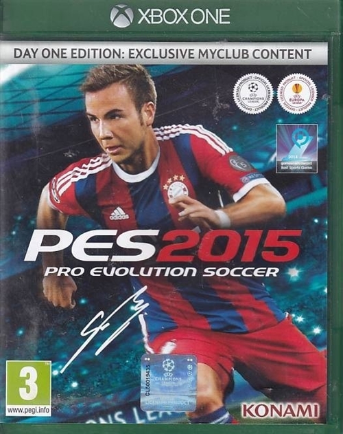 Pro Evolution Soccer 2015 - XBOX One (B Grade) (Genbrug)